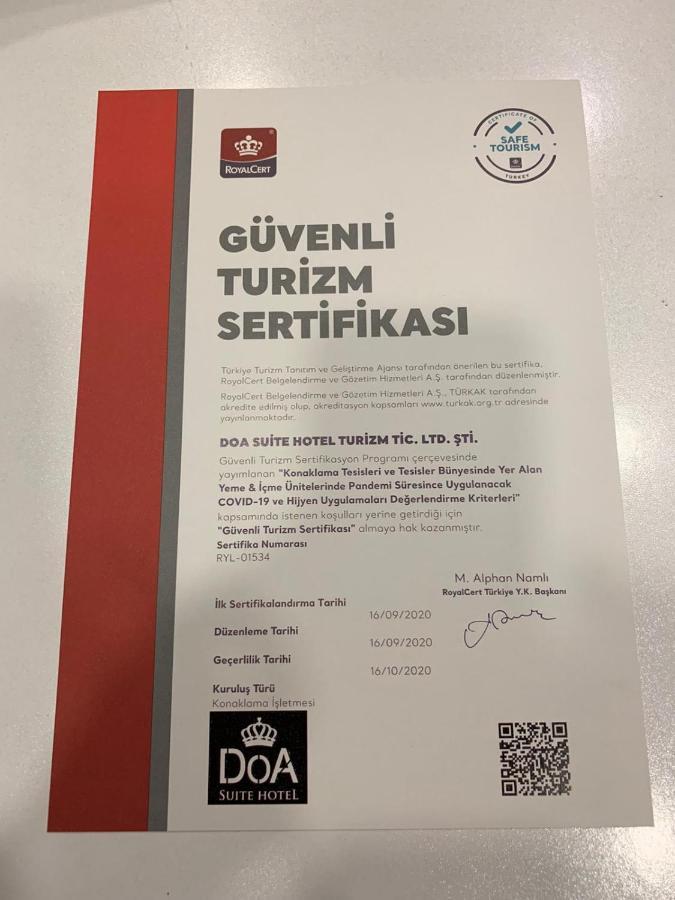 Doa Suite Hotel Trabzon Kültér fotó
